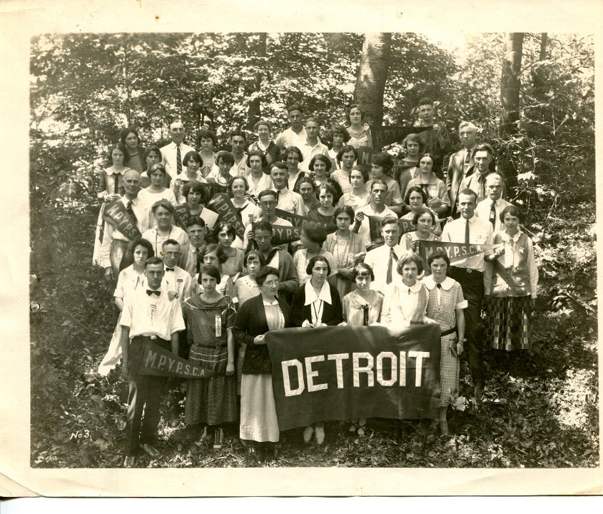 Woodward Ave. Presby Church of Detriot 1920